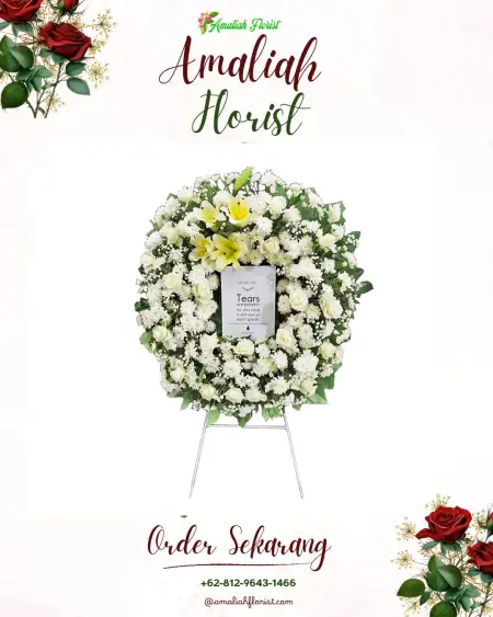 Krans Bunga Duka Paguyaman